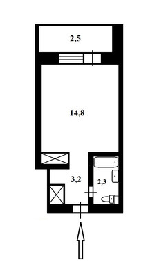 Продам комнату в 17-комн. квартире, Нахимова ул, 1А, Санкт-Петербург г