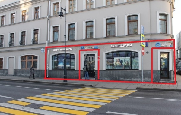 Сдам торговое помещение 205 м2, Сретенка ул, 9, Москва г