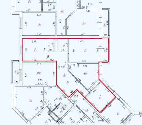 Продам трехкомнатную (3-комн.) квартиру, Четаева ул, 14ак2, Казань г