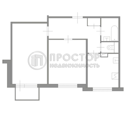 Продам двухкомнатную (2-комн.) квартиру, Профсоюзная ул, 8к2, Москва г