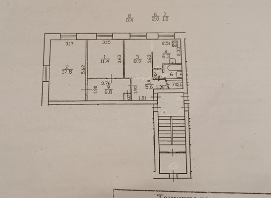 Продам трехкомнатную (3-комн.) квартиру, Верности ул, 20А, Санкт-Петербург г