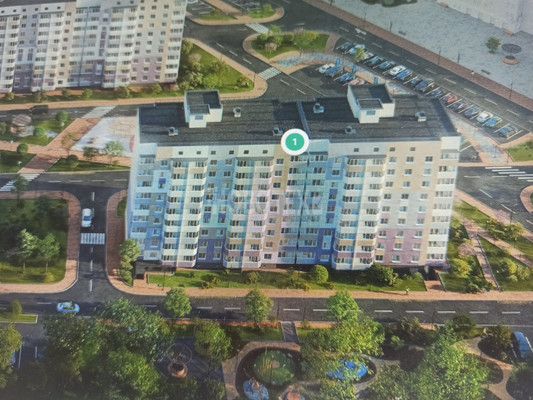 Продам однокомнатную (1-комн.) квартиру, Надежды ул, 4, Крымск г