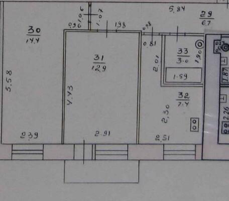 Продам двухкомнатную (2-комн.) квартиру, Тургенева ул, 3, Киров г