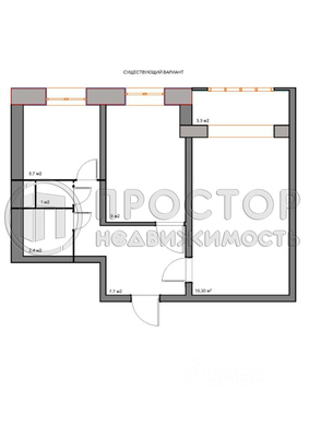 Продам двухкомнатную (2-комн.) квартиру, Большая Якиманка ул, 32, Москва г