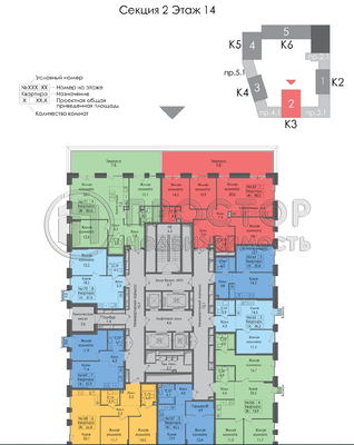 Продам двухкомнатную (2-комн.) квартиру (долевое), 2-й Павелецкий проезд, 7, Москва г