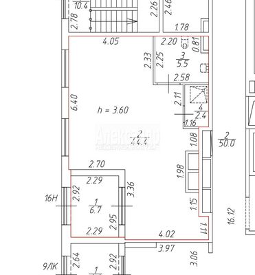 Продам коммерческое помещение 59 м2, Измайловский б-р, 9, Санкт-Петербург г