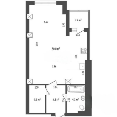 Продам однокомнатную (1-комн.) квартиру, Таганрогская ул, 132к3, Ростов-на-Дону г