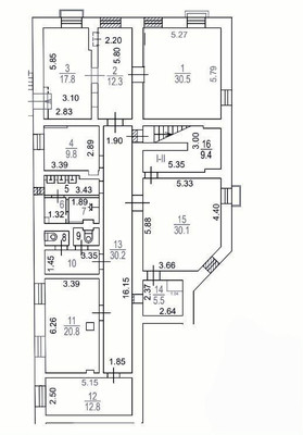 Продам коммерческое помещение 187 м2, Гольяновская ул, 7к1, Москва г