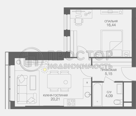 Продам двухкомнатную (2-комн.) квартиру, Шмитовский проезд, 39к3, Москва г
