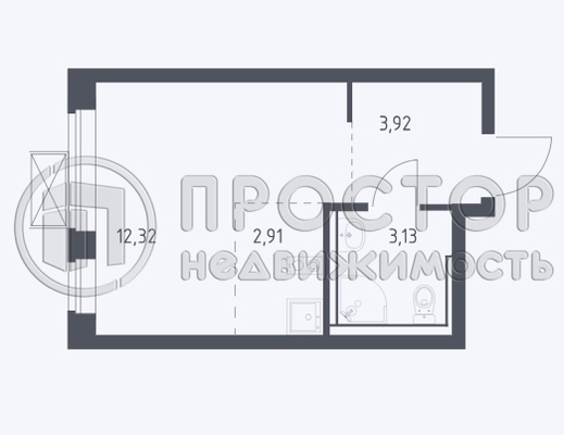 Продам однокомнатную (1-комн.) квартиру (долевое), Пригород Лесное мкр, к13.1, Мисайлово д