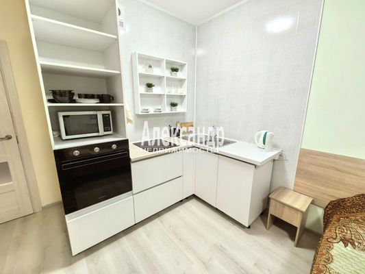 Продам однокомнатную (1-комн.) квартиру, Ручьевский пр-кт, 9, Мурино п
