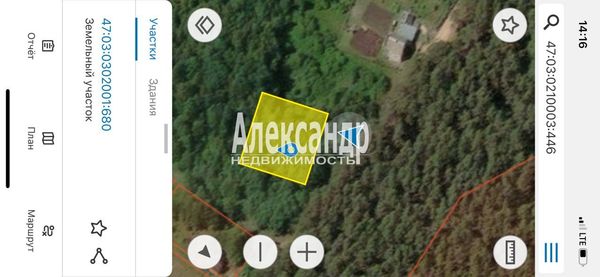 Продам участок 12 соток, ИЖС, Садовая ул, Приозерск г, 120 км от города