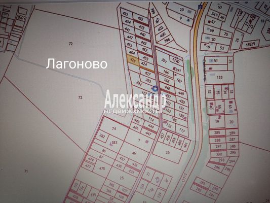 Продам участок 12,5 соток, ИЖС, Лагоново д, 81 км от города