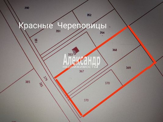 Продам участок 12,5 соток, ИЖС, Красные Череповицы д, 81 км от города