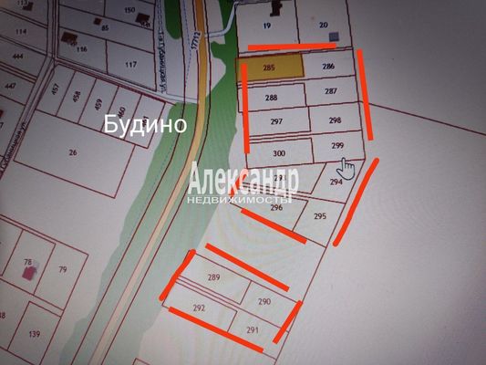 Продам участок 12,5 соток, ИЖС, Будино д, 81 км от города
