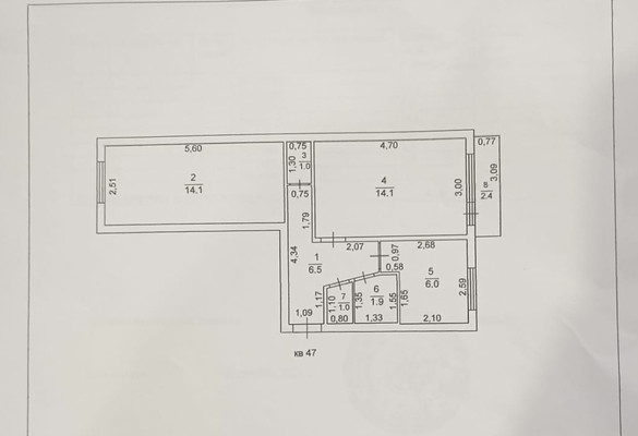 Продам двухкомнатную (2-комн.) квартиру, Остафьевская ул, 1, Москва г