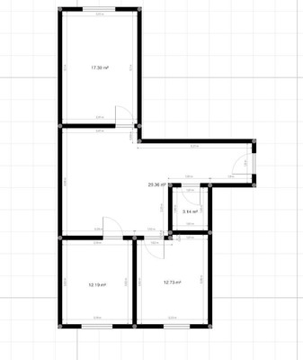 Продам двухкомнатную (2-комн.) квартиру, Профсоюзная ул, 230к1, Вольный Аул кп
