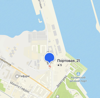 Продам однокомнатную (1-комн.) квартиру, Портовая ул, 21, Казань г