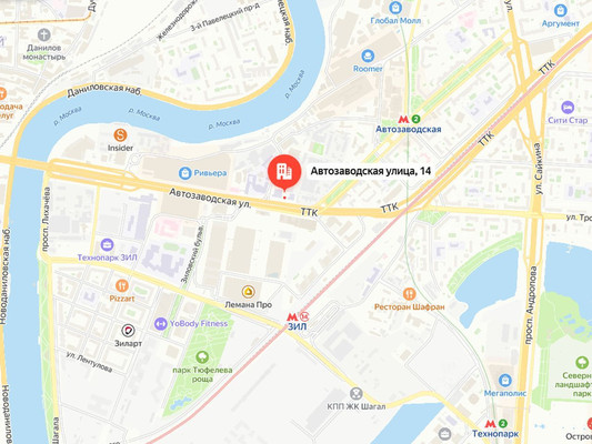 Сдам коммерческое помещение 22,7 м2, Автозаводская ул, 14, Москва г