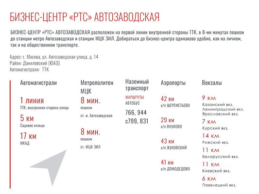 Сдам коммерческое помещение 22,7 м2, Автозаводская ул, 14, Москва г