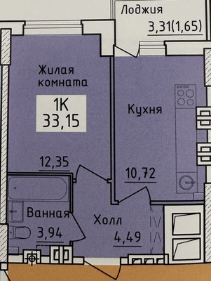 Продам однокомнатную (1-комн.) квартиру, Студенческая ул, 8, Ростов-на-Дону г