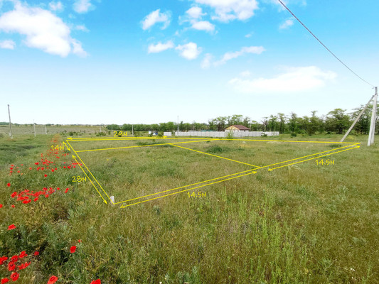 Продам участок 4 соток, Фермерское хоз., Мира ул, Мирное с, 0 км от города