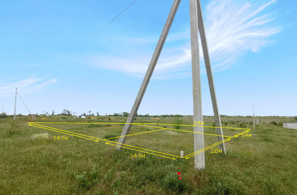 Продам участок 4 соток, Фермерское хоз., Мира ул, Мирное с, 0 км от города