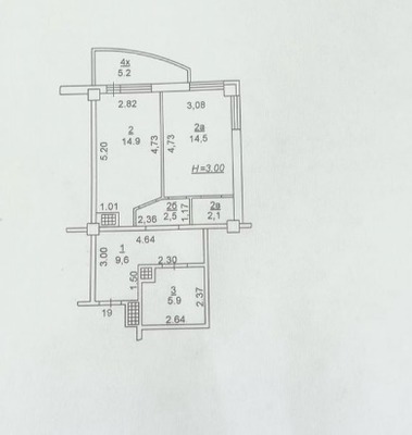 Продам однокомнатную (1-комн.) квартиру, Малюгиной ул, 220/84, Ростов-на-Дону г