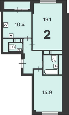 Продам двухкомнатную (2-комн.) квартиру, 15-я Парковая ул, 42к5, Москва г