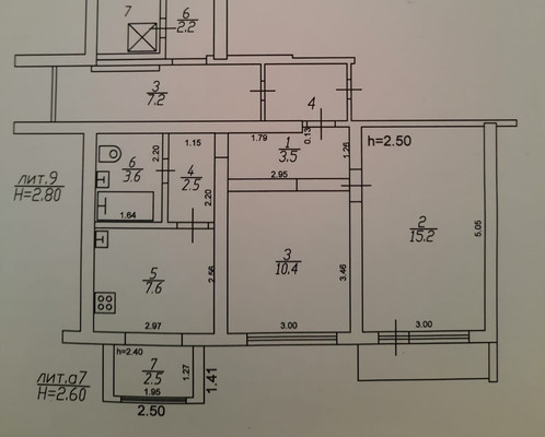 Продам двухкомнатную (2-комн.) квартиру, Симферопольская ул, 12, Краснодар г