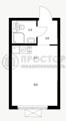 Продам однокомнатную (1-комн.) квартиру, Большая Академическая ул, 85к3, Москва г
