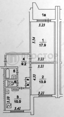 Продам двухкомнатную (2-комн.) квартиру, Каширское ш, 53к1, Москва г