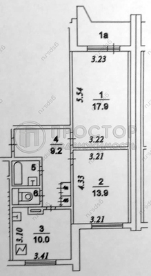 Продам двухкомнатную (2-комн.) квартиру, Каширское ш, 53к1, Москва г