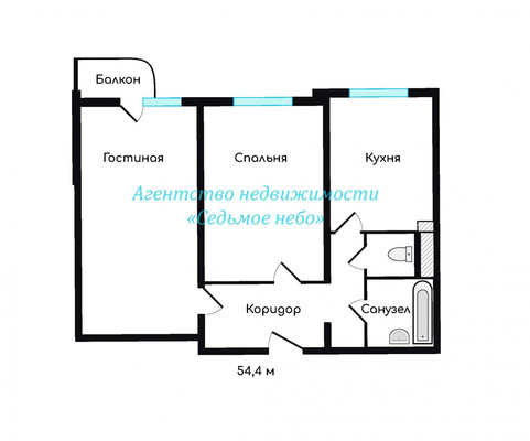Продам двухкомнатную (2-комн.) квартиру, Дмитровка Б. ул, 4к4, Москва г