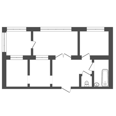 Продам двухкомнатную (2-комн.) квартиру, Королева пр-кт, 3/4, Ростов-на-Дону г