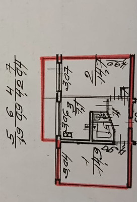 Продам двухкомнатную (2-комн.) квартиру, Культуры пр-кт, 15к2, Санкт-Петербург г