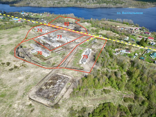 Продам землю для коммерческого использования 7,6 соток, Фермерское хоз., Виллальская ул, Коткозеро д