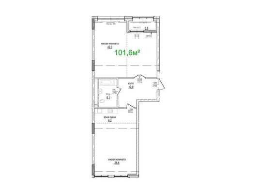 Продам трехкомнатную (3-комн.) квартиру, Красный пр-кт, 104, Новосибирск г