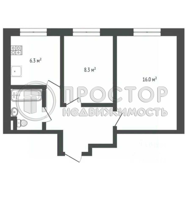 Продам двухкомнатную (2-комн.) квартиру, 3-я Владимирская ул, 4А, Москва г