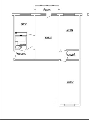 Продам трехкомнатную (3-комн.) квартиру, Трофимова ул, 24к1, Москва г