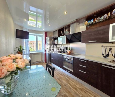 Продам двухкомнатную (2-комн.) квартиру, Савушкина ул, 128к1Б, Санкт-Петербург г