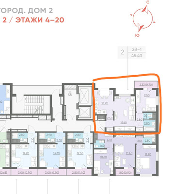 Продам двухкомнатную (2-комн.) квартиру, Пахомовская ул, 23, Санкт-Петербург г