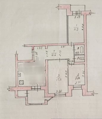 Продам трехкомнатную (3-комн.) квартиру, Фатыха Амирхана ул, 17, Казань г