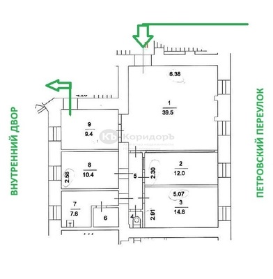 Продам трехкомнатную (3-комн.) квартиру, Петровский пер, 1/30 1, Москва г