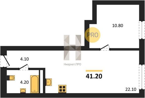 Продам двухкомнатную (2-комн.) квартиру, Войкова ул, 13, Екатеринбург г