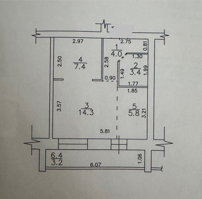Продам двухкомнатную (2-комн.) квартиру, Лебяжская ул, 19, Киров г