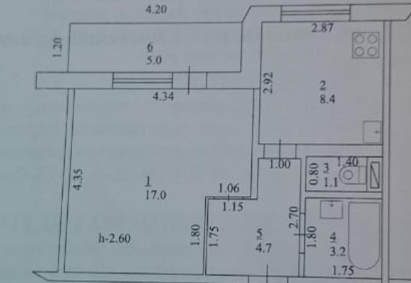 Продам однокомнатную (1-комн.) квартиру, Советской Армии ул, 216, Армавир г