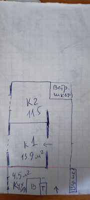 Продам двухкомнатную (2-комн.) квартиру, 1-я Фрунзенская ул, 5, Москва г