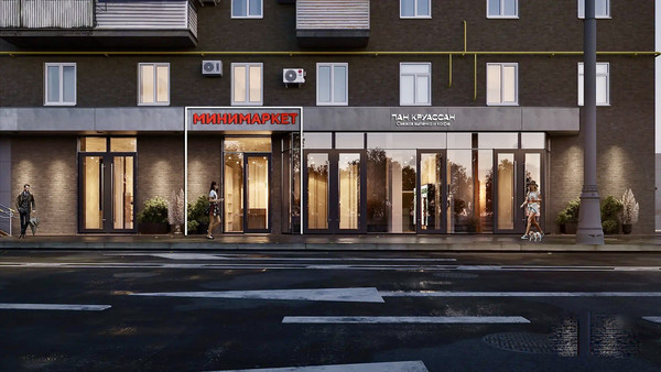 Продам торговое помещение 195,1 м2, Ленинградский пр-кт, 33к3, Москва г