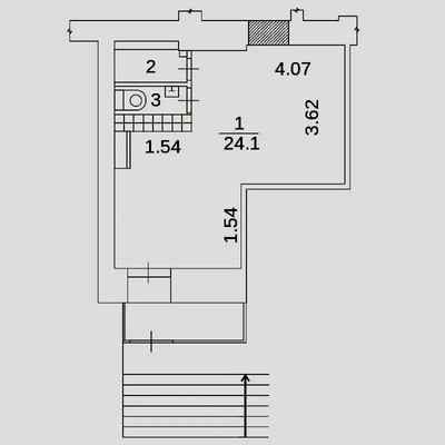 Продам торговое помещение 31,6 м2, Мастеркова ул, 3, Москва г